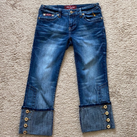 Baby Phat Denim - Baby Phat Denim Cuffed Capris